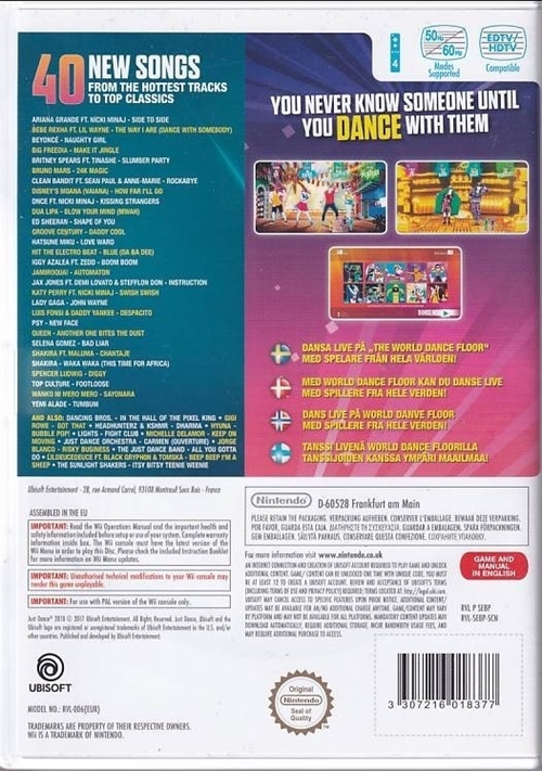 Just Dance 2018 - Nintendo Switch spil (B Grade) (Genbrug)